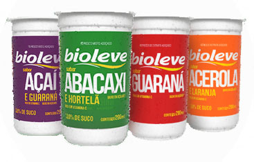 Clique Aqui para Comprar Bioleve Sabores Açaí Guaraná Abacaxi e Hortelã Guaraná Acerola e Laranja no Boleto Bancário