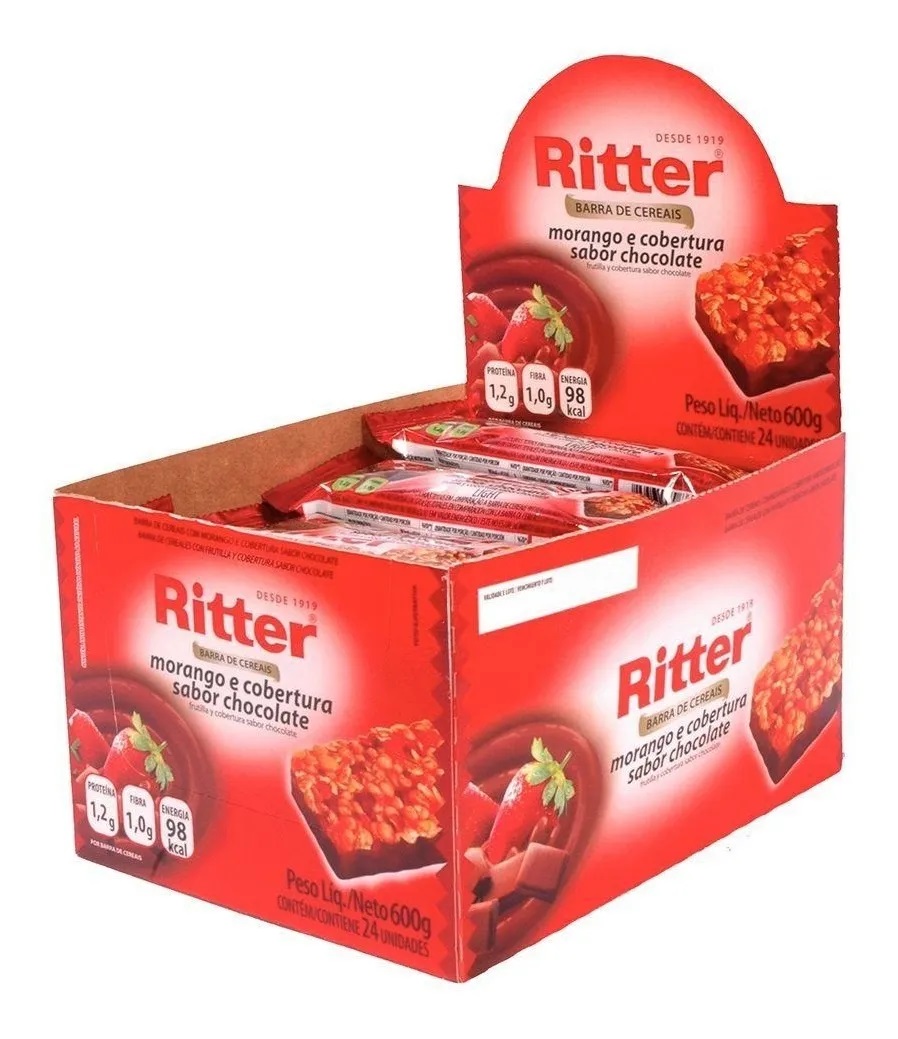 Clique Aqui para Comprar Barra Cereal Ritter Sabor Chocolate