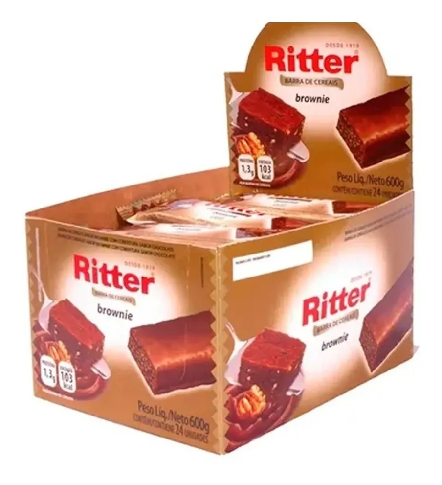 Clique Aqui para Comprar Barra Cereal Ritter Sabor Chocolate