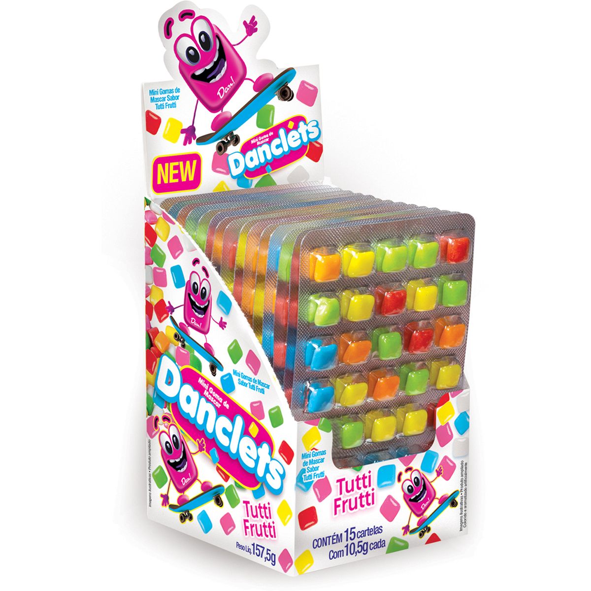Clique Aqui para Comprar Danclets Tutti Frutti