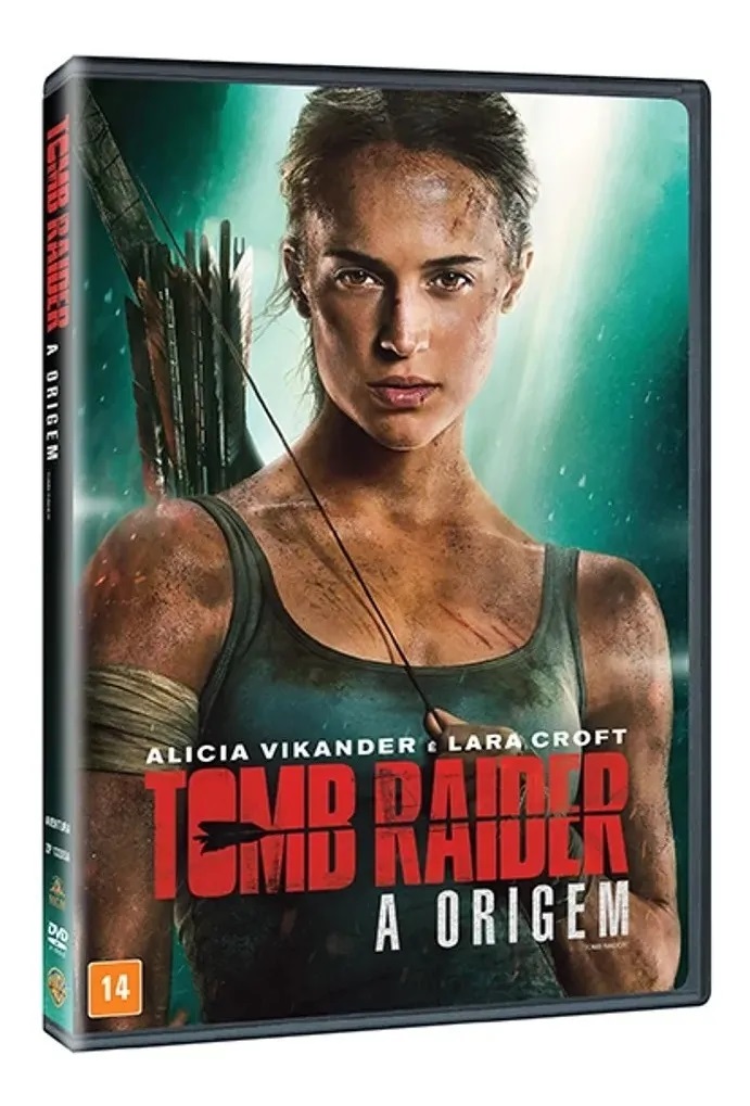 Clique Aqui para Comprar DVD o FILME Alicia Vikander É LARA CROFT TOMB RAIDER a ORIGEM