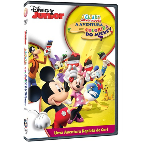 Clique Aqui para Comprar Disney DVD A Casa de Mickey Mouse a Aventura Colorida do Mickey